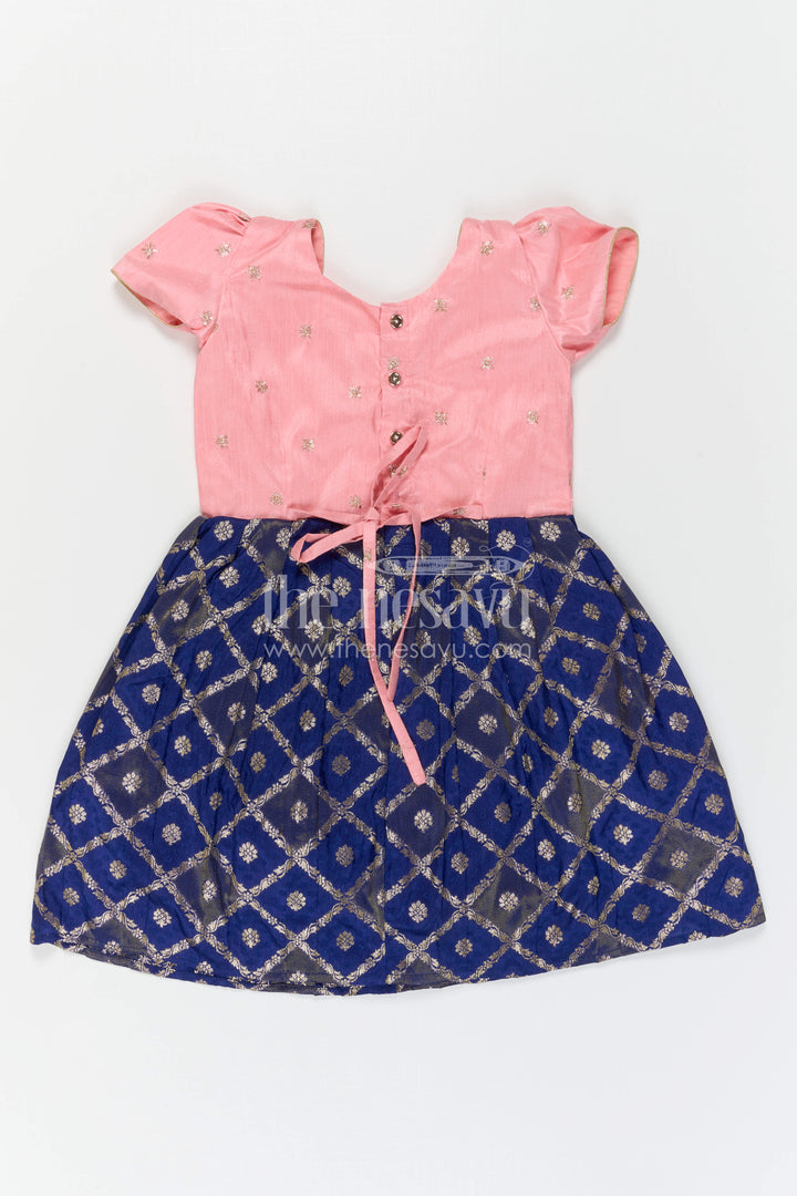 Baby Girl Silk Frock for Birthday Parties and Festive Outings