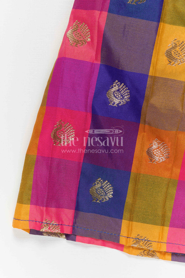 Girls Festive Silk Frock for Weddings and Traditional Functions