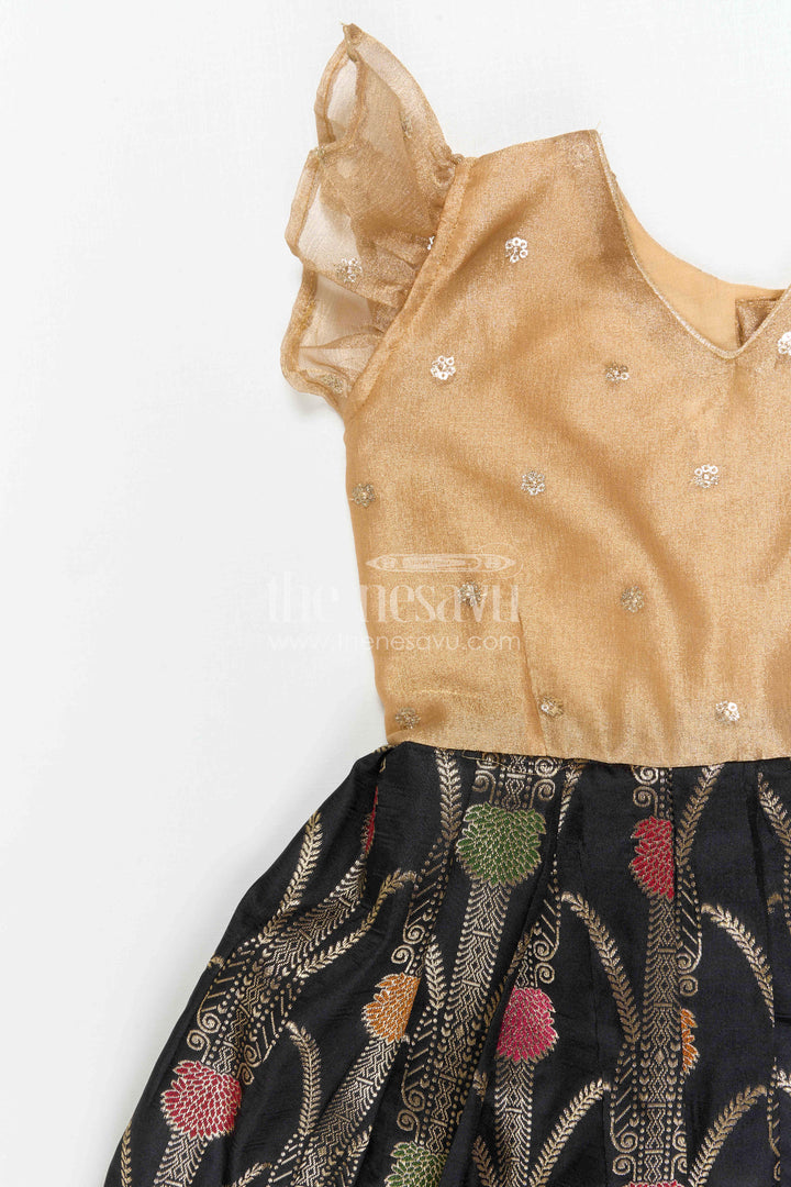 Girls Party Frock for Wedding and Festive Evenings