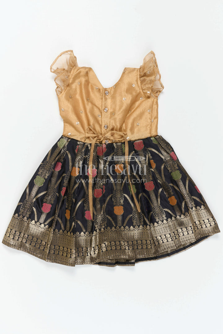 Girls Party Frock for Wedding and Festive Evenings