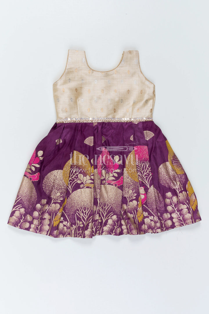 Kids Party Frock for Festive Photos and Celebrations