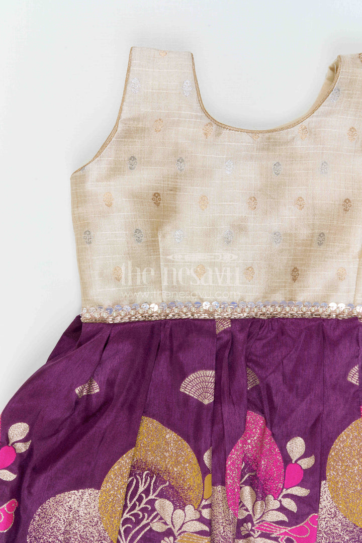 Kids Party Frock for Festive Photos and Celebrations
