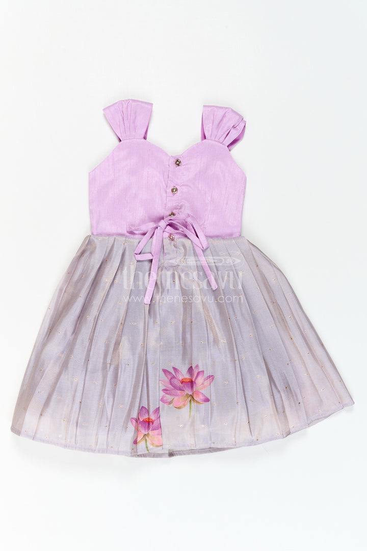 Girls Party Frock for Birthday Celebrations and Special Photo Moments