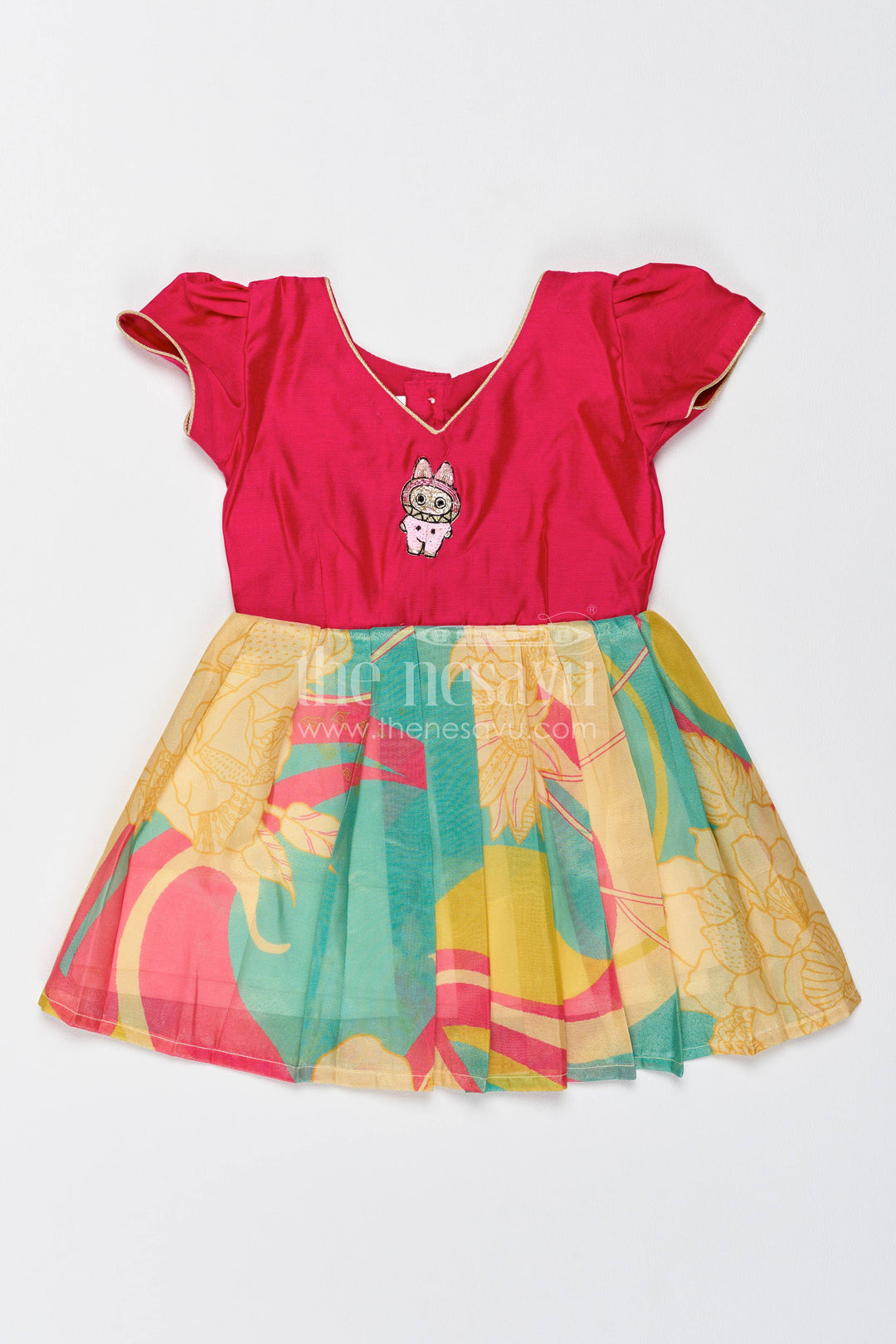 Silk Frock in Pink with an Occasion Ready Finish