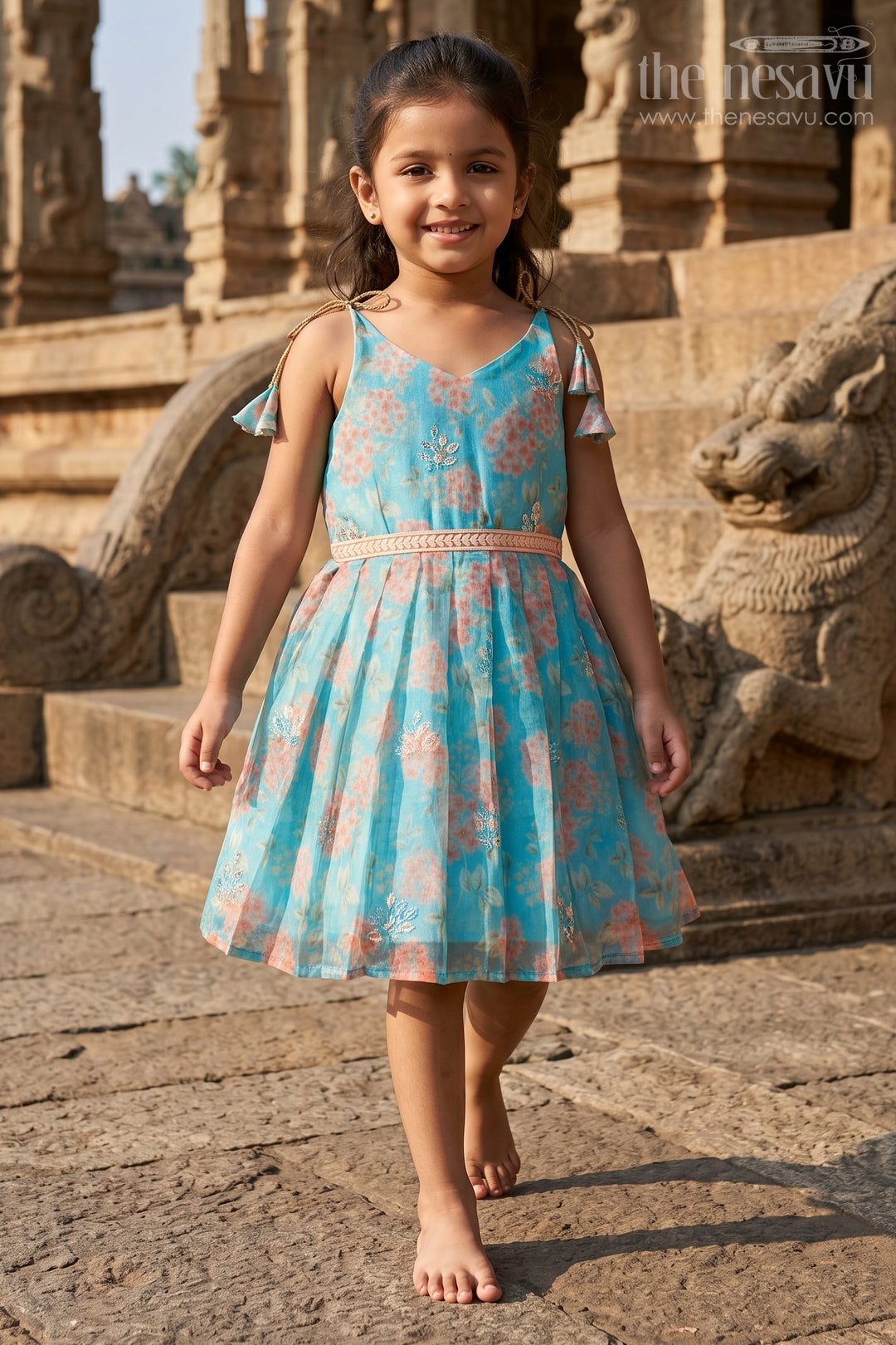 Baby Girl Floral Frock for Casual Outings and Playdates