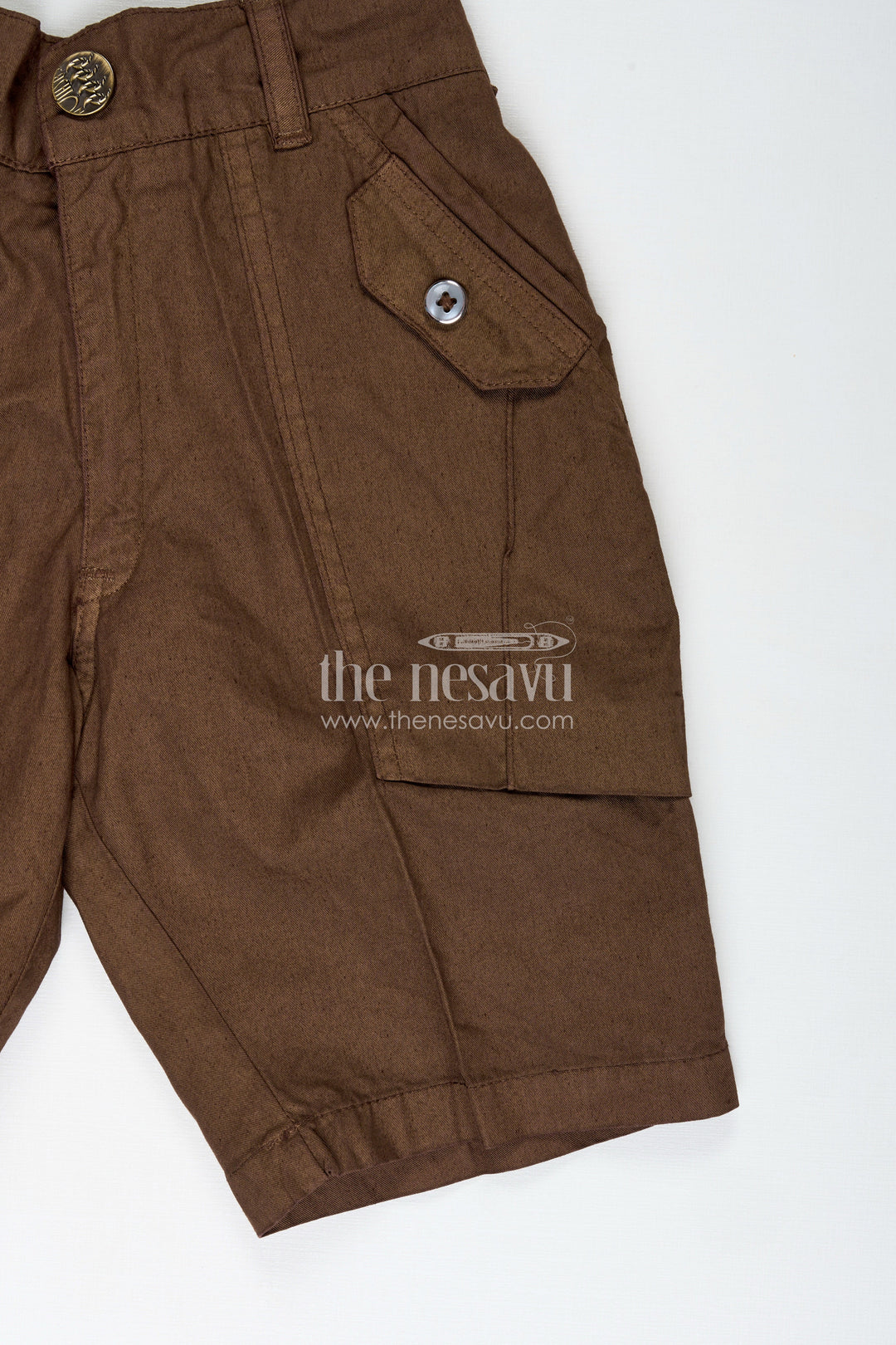 The Nesavu Boys Casual Set Adventure Theme Shirt and Shorts Outfit for Baby Boys Nesavu Nesavu Boys Travel Graphic Cotton Set Shirt Shorts Cap Accessories Toddler Explorers