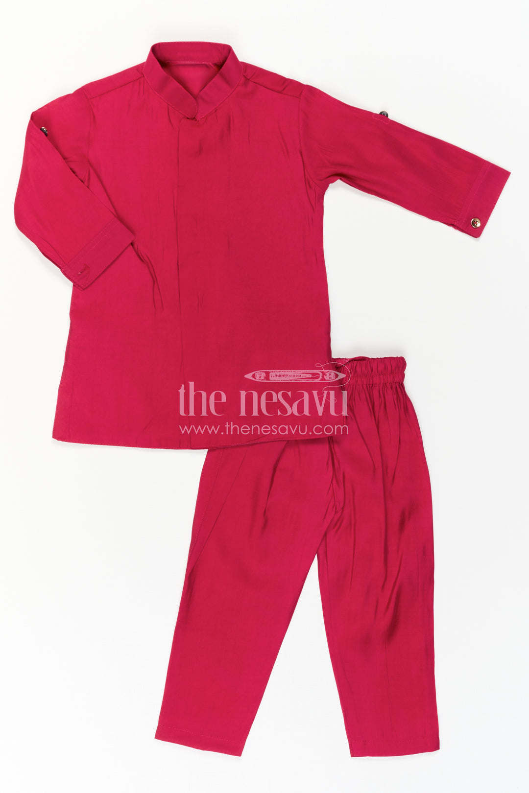The Nesavu Boys Jacket Sets Baby Boy Ethnic Jacket Set for Festive Weddings and Celebrations Nesavu Nesavu Baby Boy Ethnic Jacket Set With Printed Designer Jacket For Festive Weddings And Celebrations