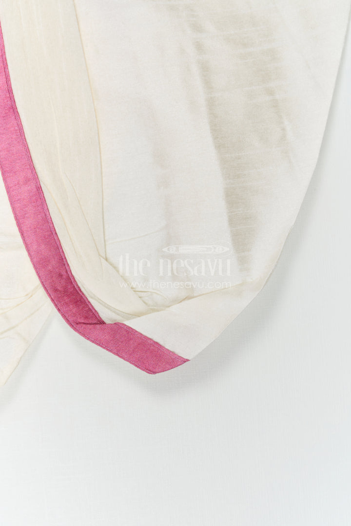 The Nesavu Boys Kurtha Set Baby Boy Premium Dress Set for Weddings and Traditional Functions Nesavu Nesavu Baby Boy Sherwani Set For Weddings With Designer Jacket And Traditional Dhoti Outfit