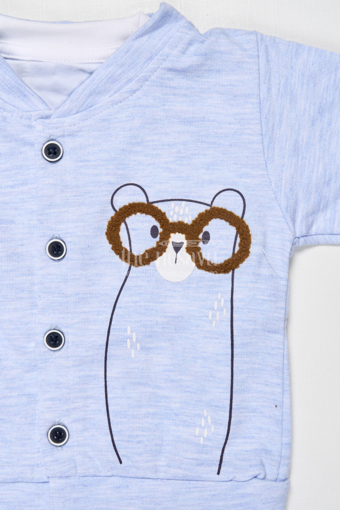 The Nesavu Boys Casual Set Baby Boy Printed Cotton Co-ord Set for Casual Daywear Nesavu Nesavu baby boy cotton co-ord set digital print everyday play comfort