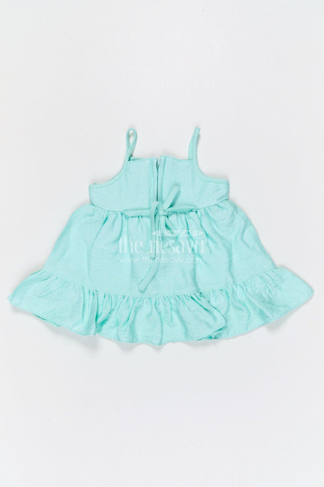 The Nesavu Baby Cotton Frocks Baby Cotton Frock for Birthday and Summer Outings Nesavu Nesavu baby bubble crepe cotton frock for birthday and summer wear