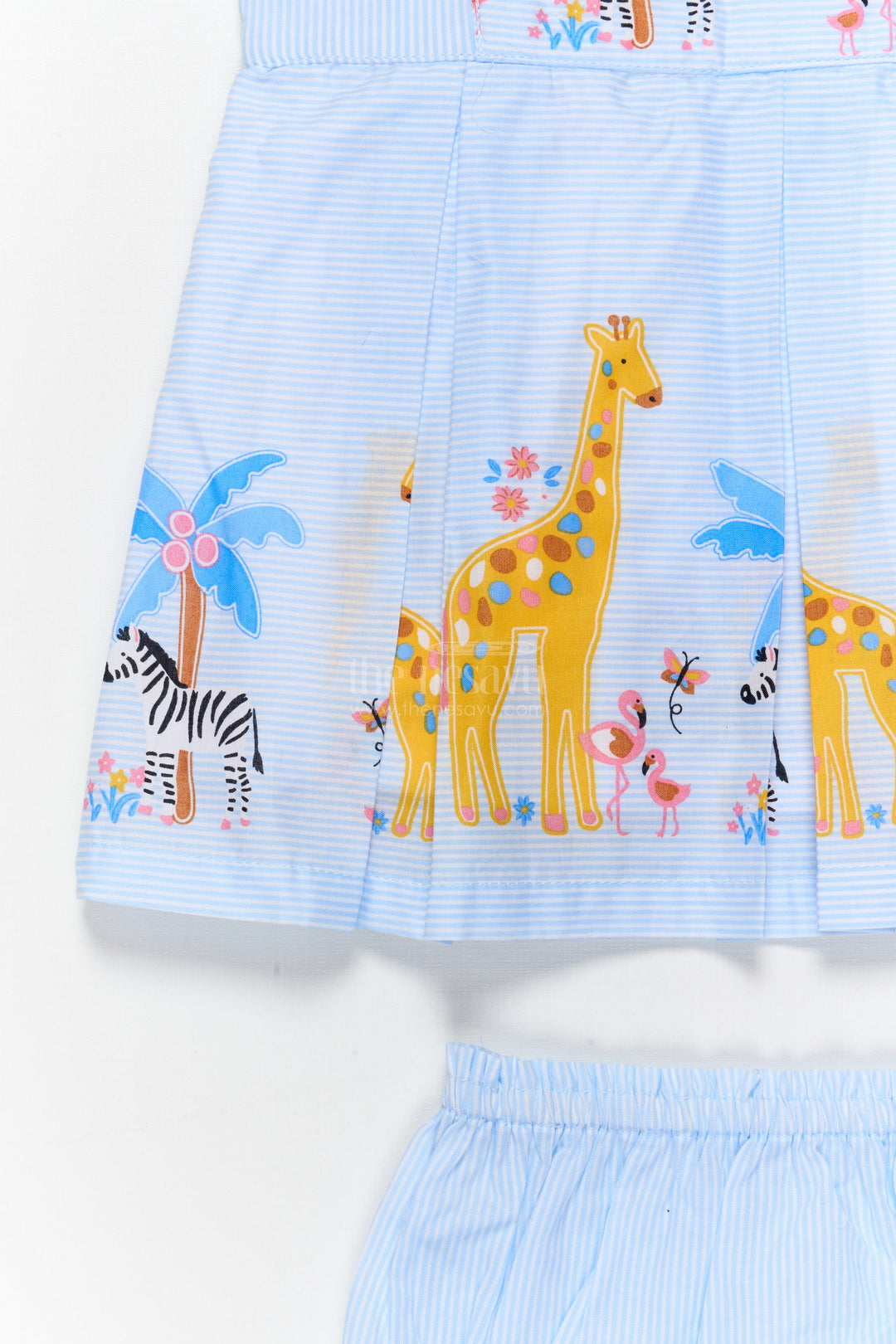 The Nesavu Baby Cotton Frocks Baby Cotton Frock with Diaper Cover for Summer Outings Nesavu Nesavu baby cotton frock with diaper cover for summer travel and everyday comfort