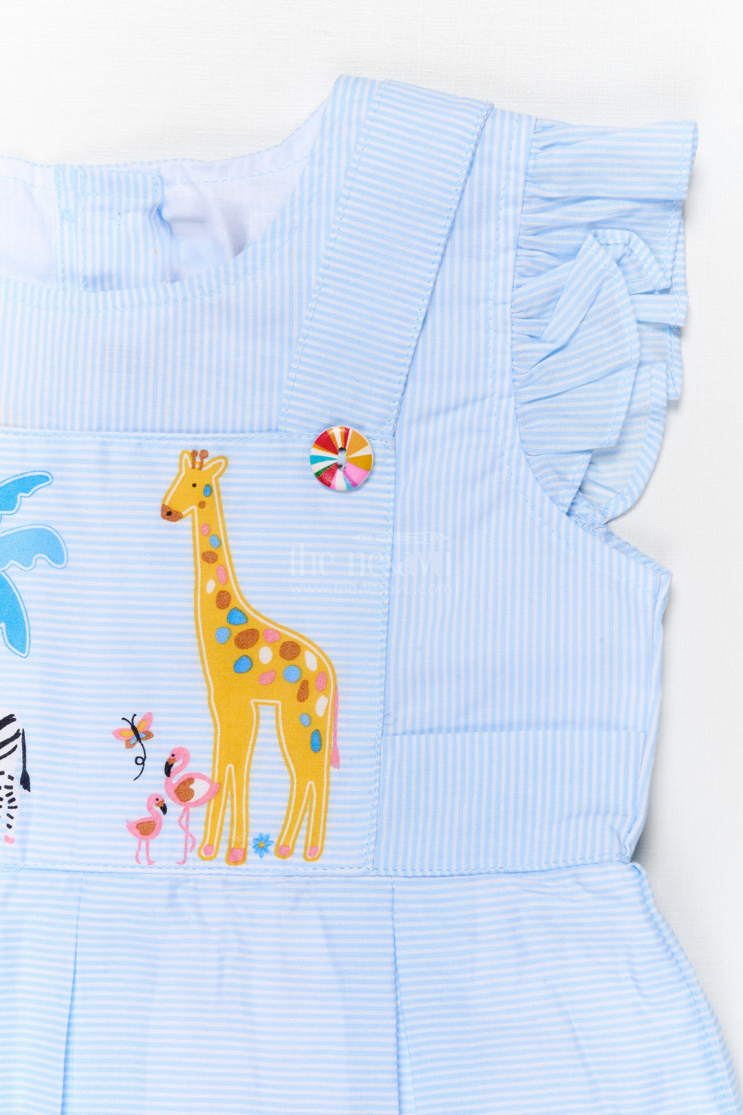 The Nesavu Baby Cotton Frocks Baby Cotton Frock with Diaper Cover for Summer Outings Nesavu Nesavu baby cotton frock with diaper cover for summer travel and everyday comfort