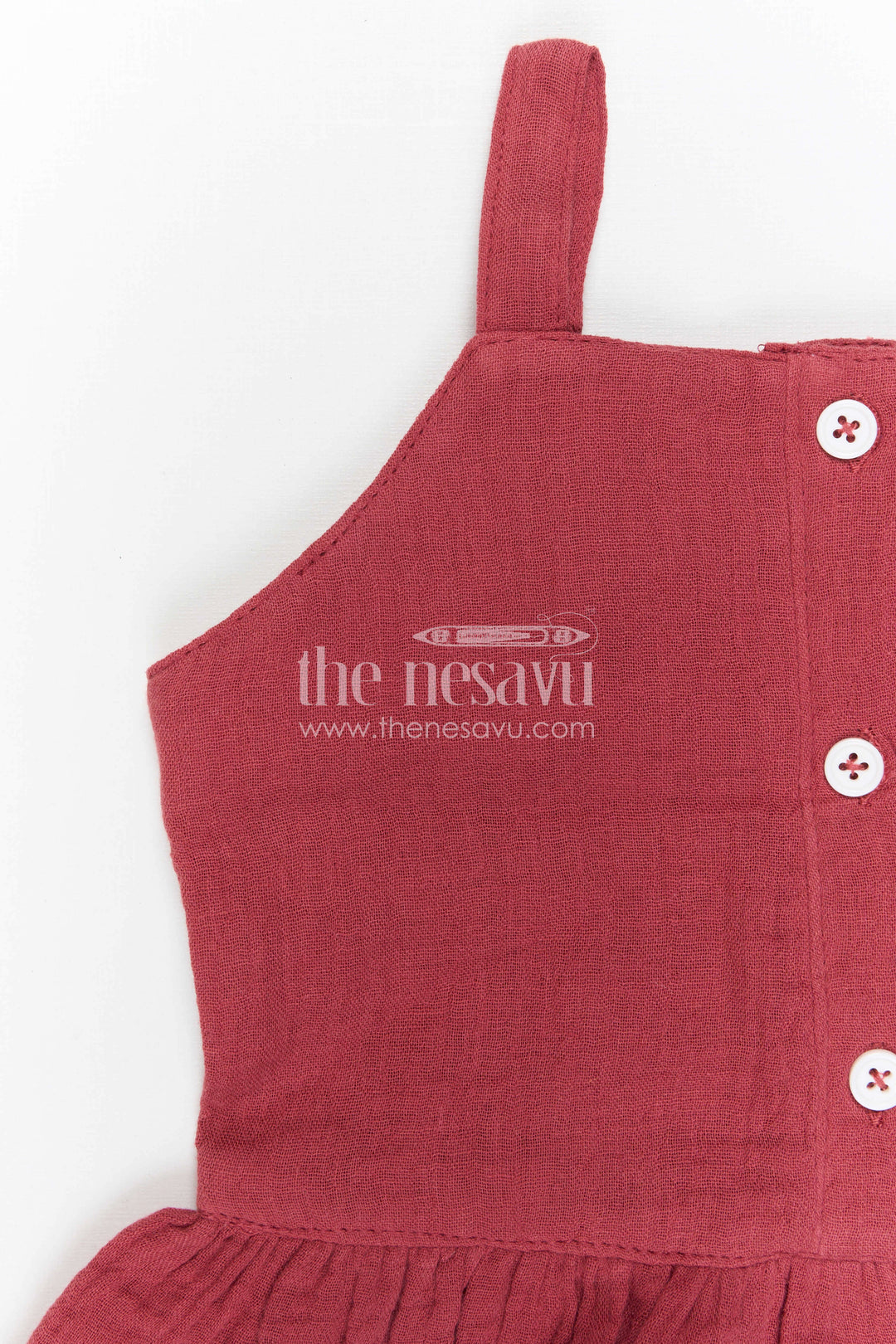 The Nesavu Baby Casual Sets Baby Girl Casual Outfit Set for Daily Wear and Outings Nesavu Nesavu Baby Girl Muslin Cotton Casual Set With Sleeveless Top And Printed Pants For Daily Wear Comfort