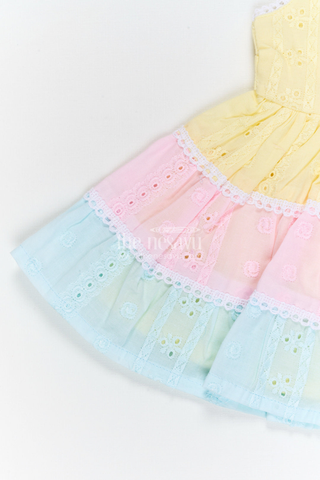 The Nesavu Baby Cotton Frocks Baby Girl Cotton Frock for Birthdays and Festive Celebrations Nesavu Nesavu baby girl cotton frock for birthdays festive celebrations and special baby occasions