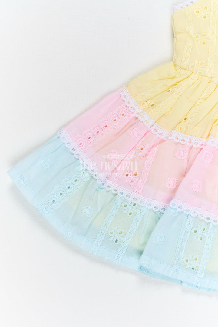 The Nesavu Baby Cotton Frocks Baby Girl Cotton Frock for Birthdays and Festive Celebrations Nesavu Nesavu baby girl cotton frock for birthdays festive celebrations and special baby occasions