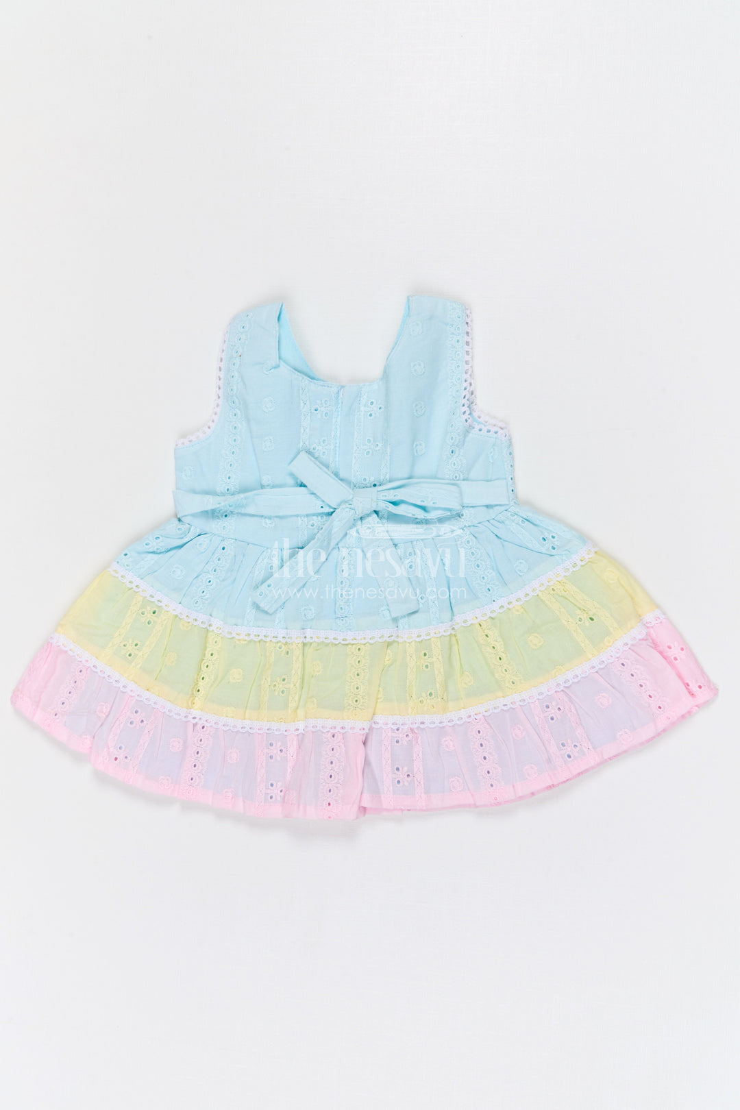 The Nesavu Baby Cotton Frocks Baby Girl Cotton Frock for Birthdays and Festive Outings Nesavu Nesavu baby girl cotton Hanoba frock for birthdays festive outings and baby celebrations