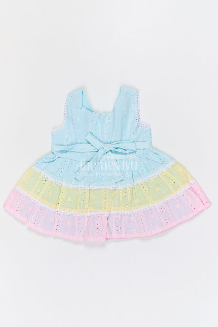 The Nesavu Baby Cotton Frocks Baby Girl Cotton Frock for Birthdays and Festive Outings Nesavu Nesavu baby girl cotton Hanoba frock for birthdays festive outings and baby celebrations