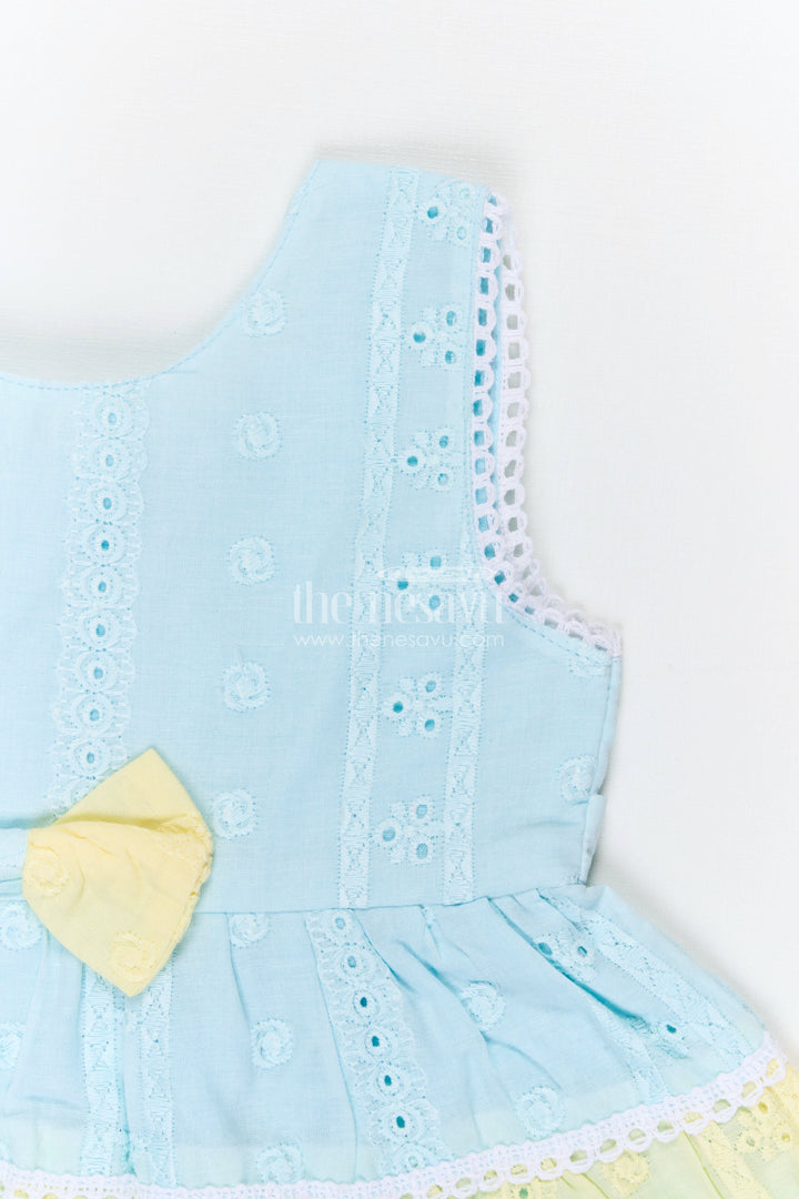 The Nesavu Baby Cotton Frocks Baby Girl Cotton Frock for Birthdays and Festive Outings Nesavu Nesavu baby girl cotton Hanoba frock for birthdays festive outings and baby celebrations