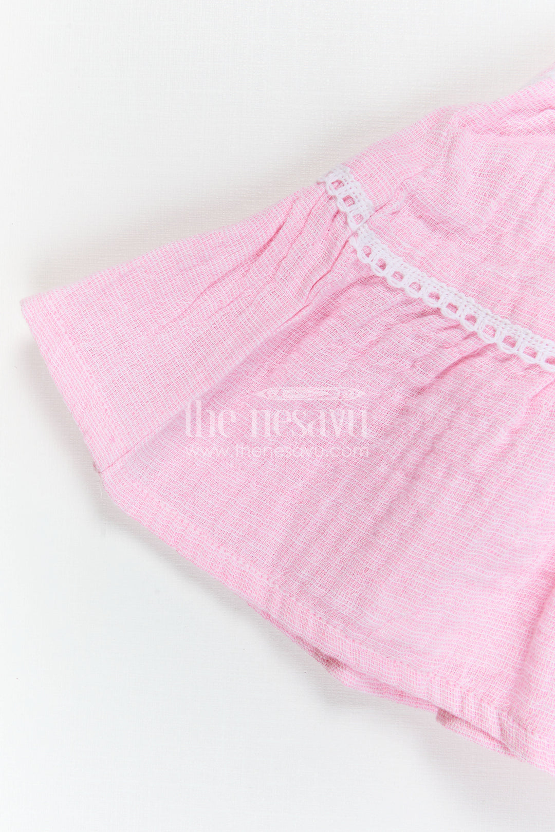 The Nesavu Girls Cotton Frock Baby Girl Cotton Frock for Daily Wear Nesavu Nesavu Baby Girl Cotton Frock For Daily Wear And Outings With Soft Fabric And Delicate Thread Embroidery