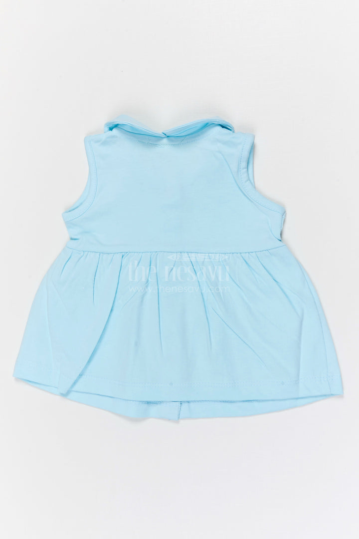 The Nesavu Baby Frocks Baby Girl Cotton Frock for Everyday Comfort and Playtime Nesavu Nesavu Baby Girl Cotton Frock For Everyday Wear Sleeveless Jersey Dress For Infants
