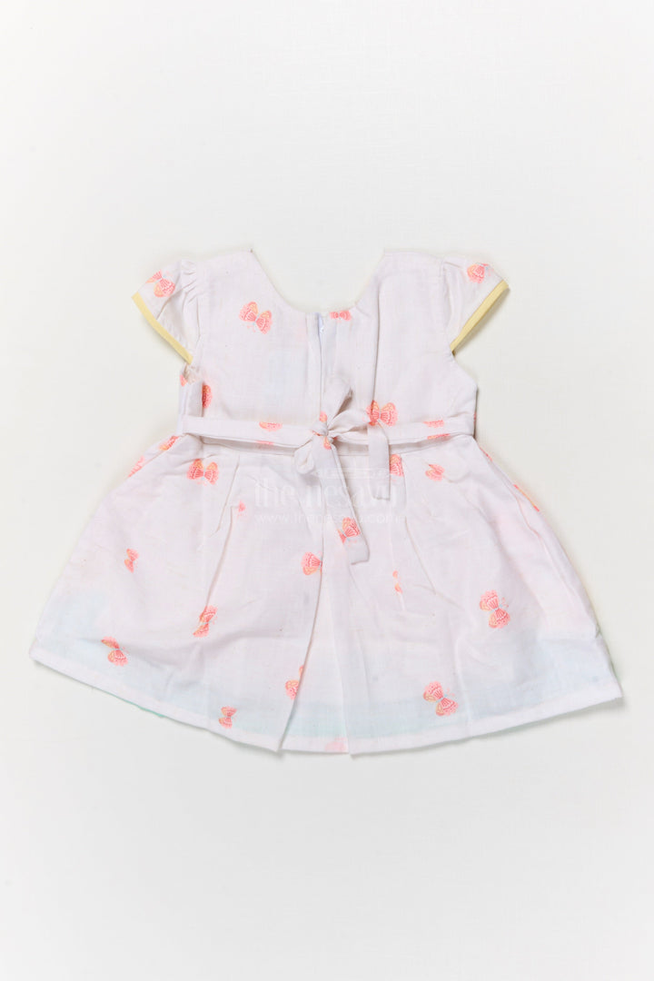 The Nesavu Baby Cotton Frocks Baby Girl Cotton Frock with Ombré Floral Print for Twirly Fun Nesavu Nesavu baby girl cotton frock with ombré floral print for birthdays and summer outings