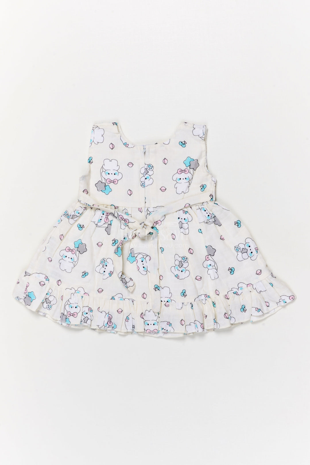 The Nesavu Baby Cotton Frocks Baby Girl Cotton Frock with Playful Print for Everyday Outings Nesavu Nesavu baby girl cotton frock with digital print for playdates and everyday comfort
