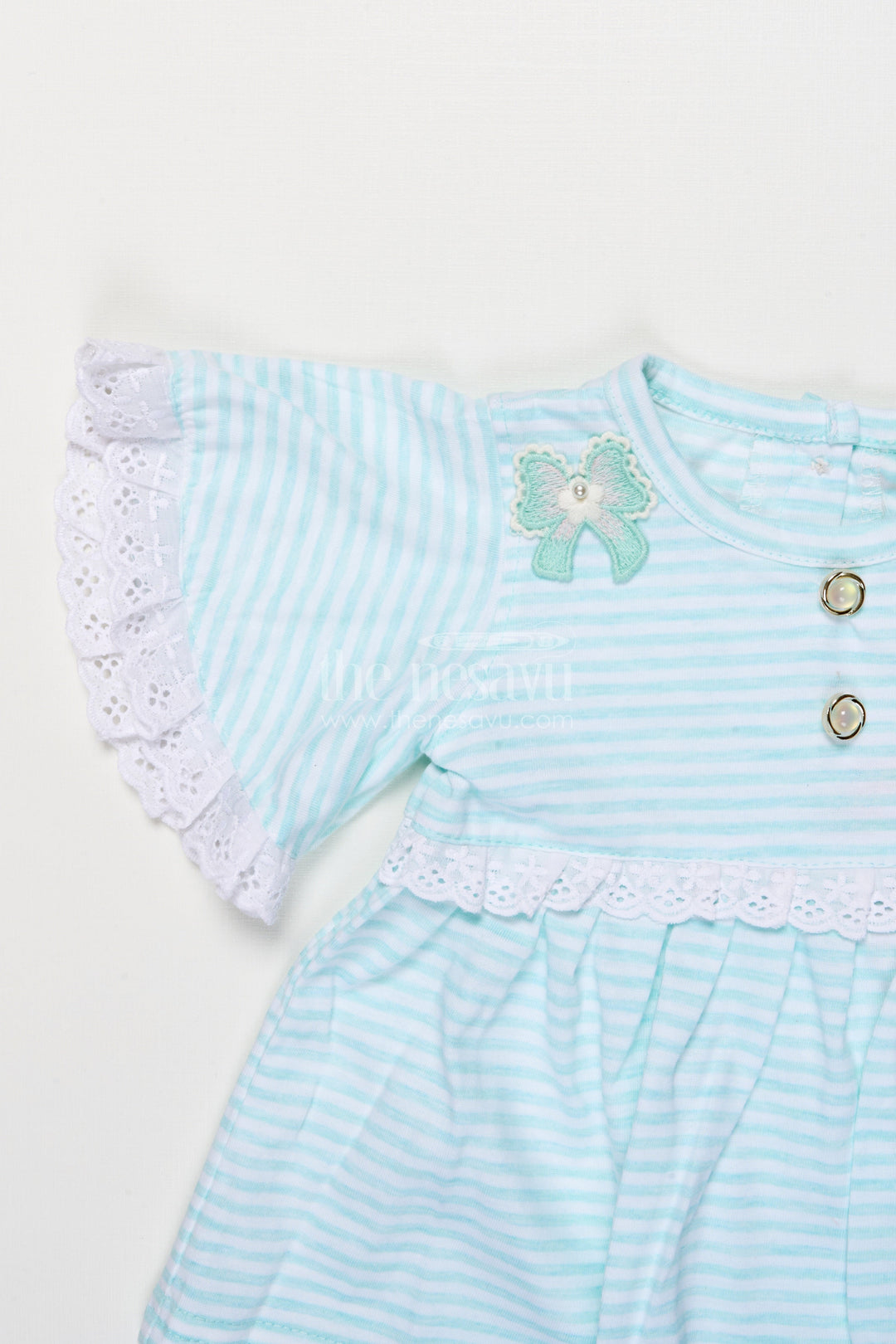 The Nesavu Baby Casual Sets Baby Girl Cotton Top and Shorts Set for Everyday Outings Nesavu Nesavu baby girl cotton top shorts set casual wear daily outings