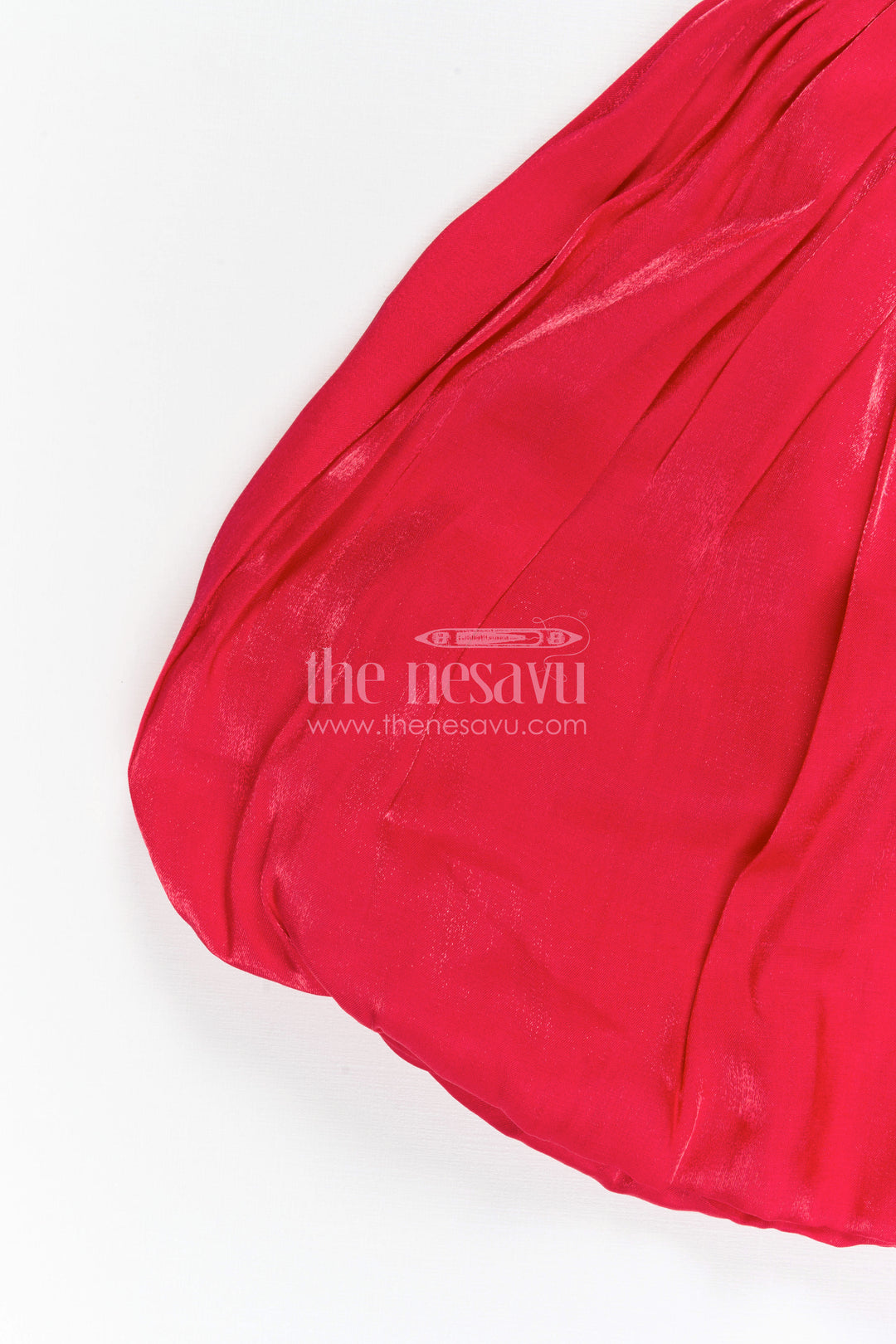 The Nesavu Girls Cotton Frock Baby Girl Frock for Birthday and Festive Outings Nesavu Nesavu Baby Girl Party Frock With Thread Embroidery For Birthdays And Festive Family Celebrations