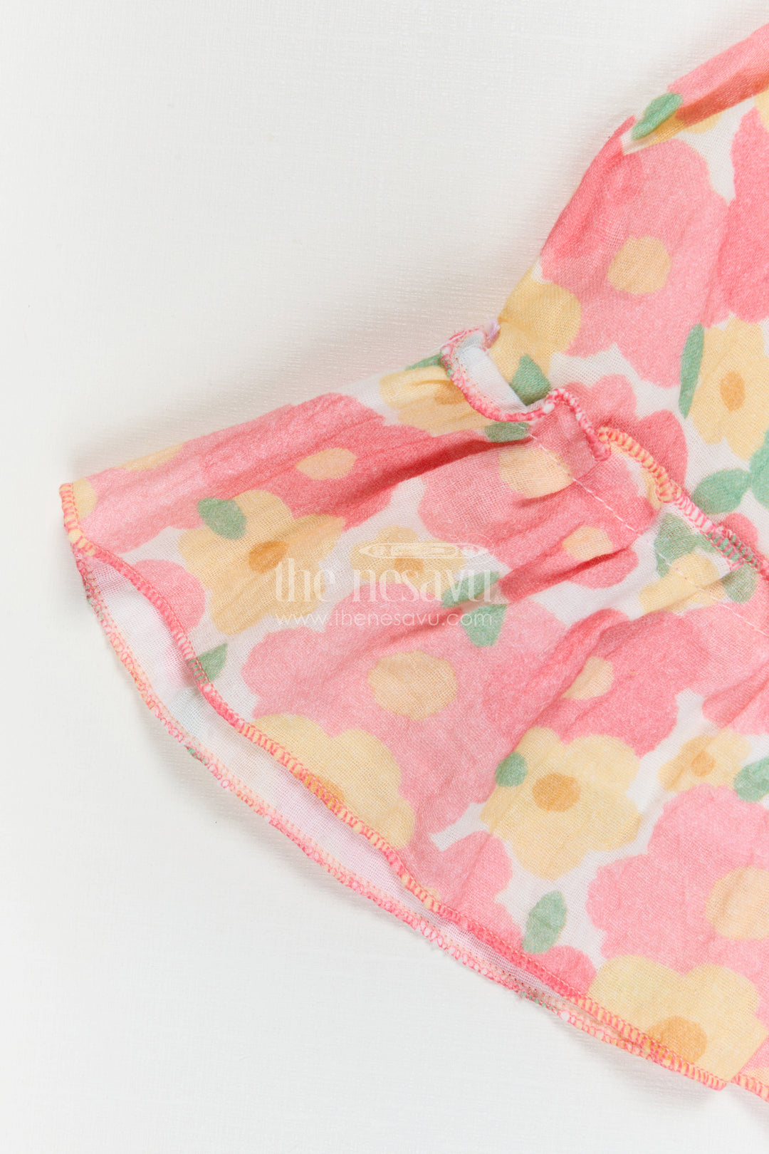The Nesavu Baby Cotton Frocks Baby Girl Frock for Summer Outings and Everyday Comfort Nesavu Nesavu Baby Girl Muslin Cotton Frock For Summer Outings And Daily Wear With Digital Print Breathable Outfit