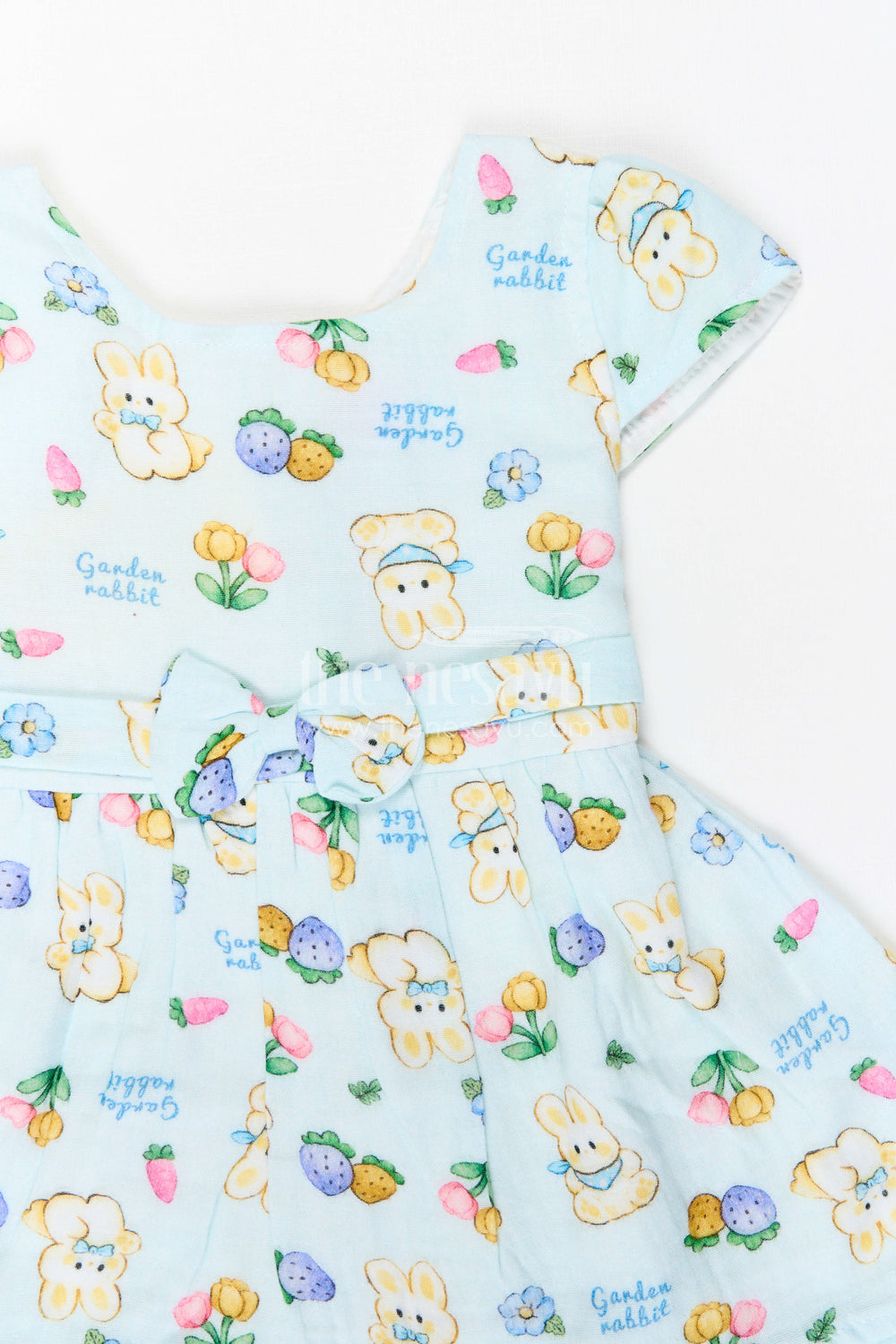 The Nesavu Baby Cotton Frocks Baby Girl Frock for Vacation Photo Moments Nesavu Nesavu Baby Girl Frock For Vacation Photo Moments With Muslin Cotton And Playful Digital Print