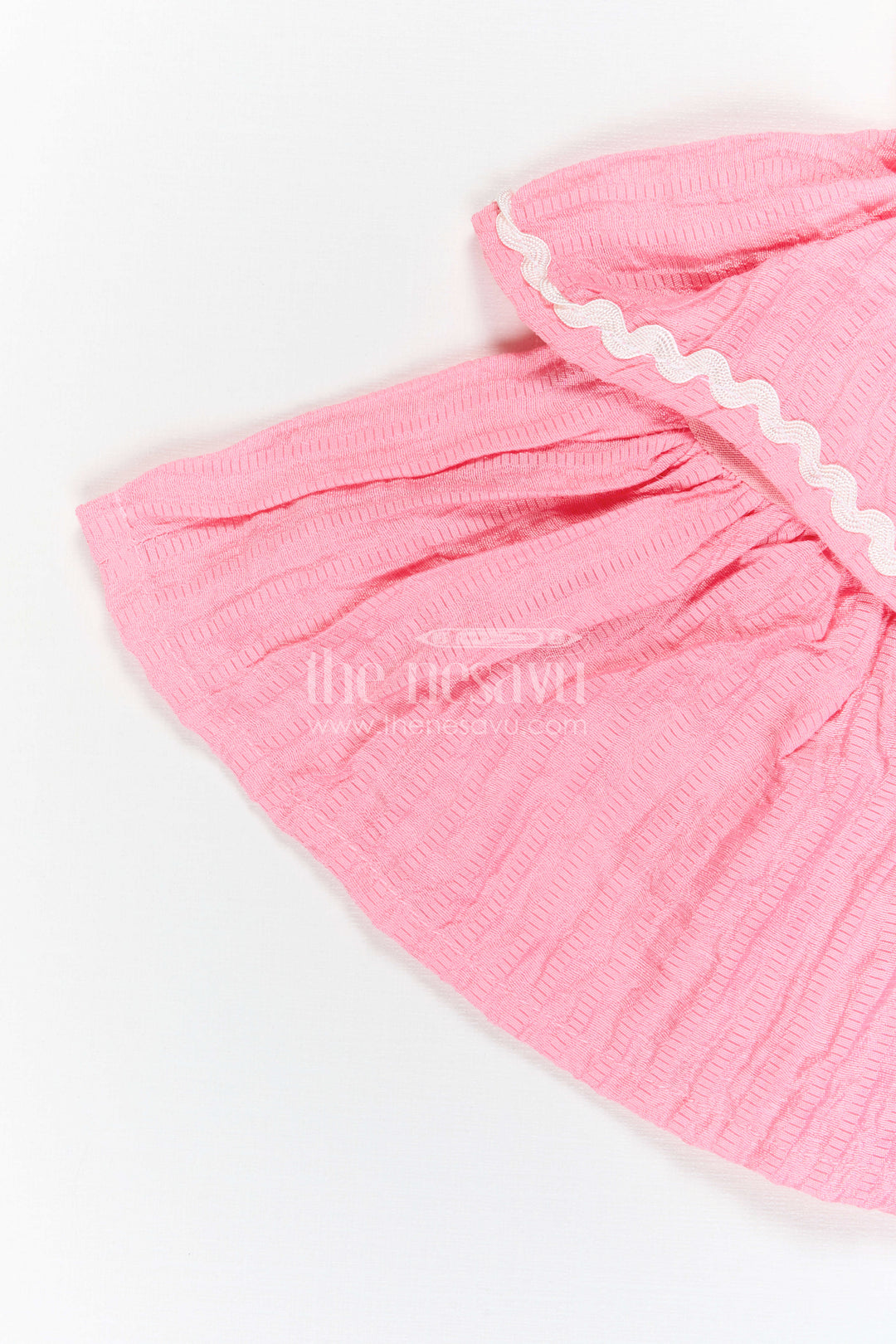 The Nesavu Baby Cotton Frocks Baby Girl Layered Frock for Birthdays and Cheerful Outings Nesavu Nesavu Baby Girl Layered Cotton Frock For Birthdays And Playful Family Celebrations