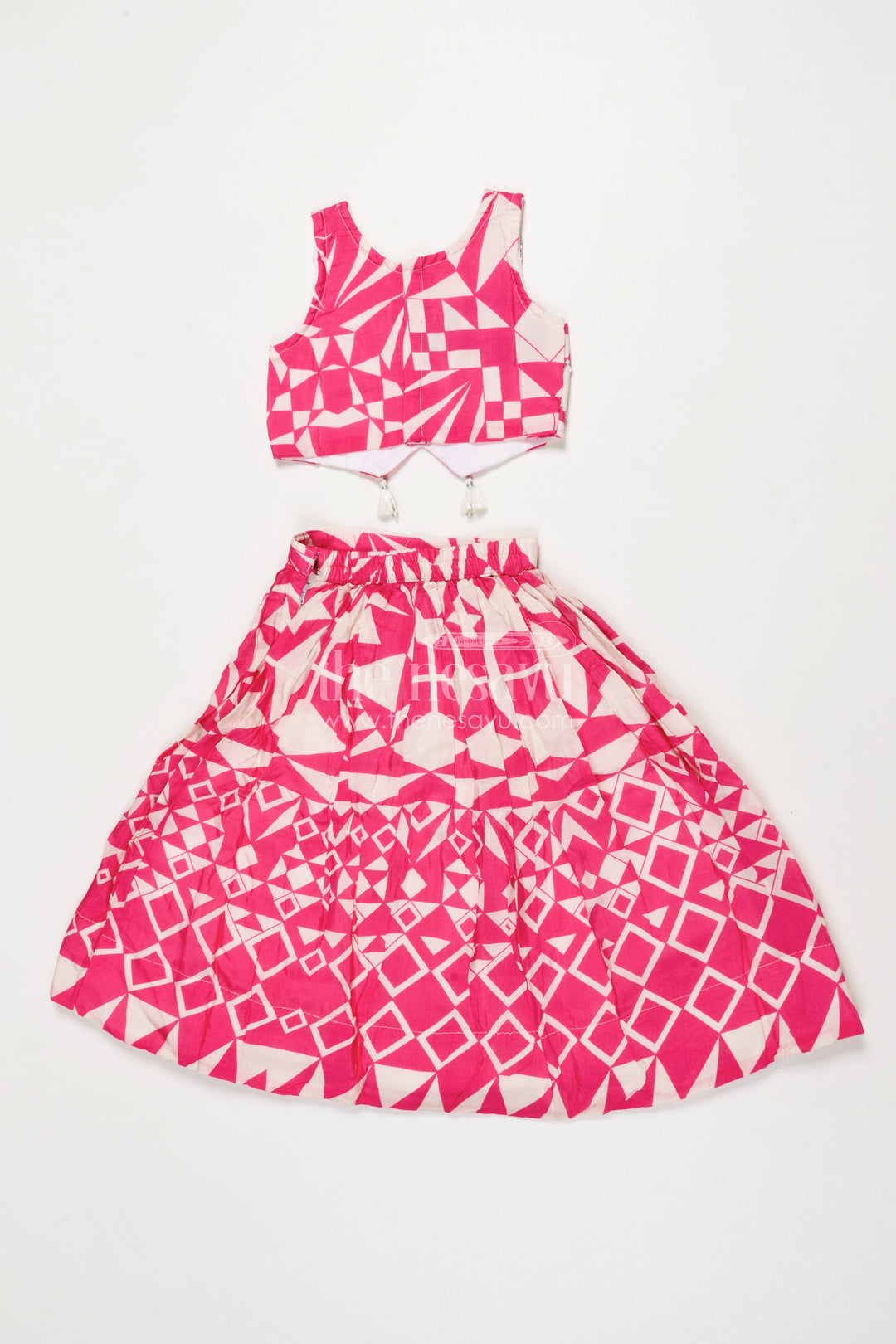 The Nesavu Girls Lehenga Choli Baby Girl Lehenga Choli for Festive Functions and Weddings Nesavu Nesavu baby girl lehenga choli weddings festive occasions printed modal silk