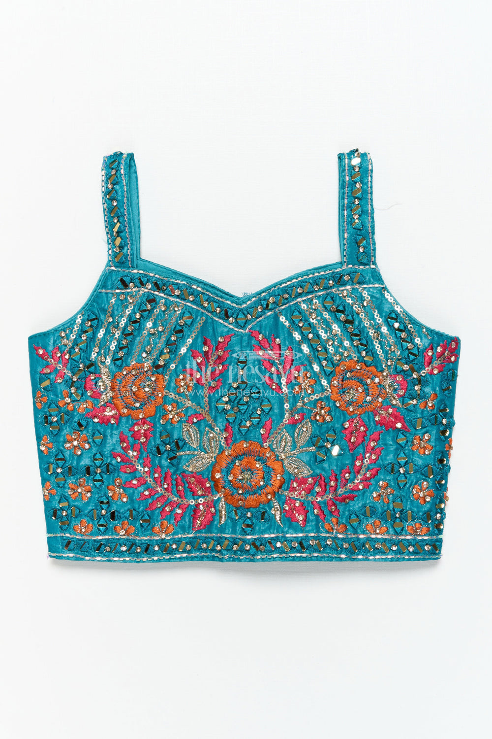 The Nesavu Girls Lehenga Choli Baby Girl Lehenga Choli Set for Weddings and Festive Functions Nesavu Nesavu baby girl lehenga choli set viscose silk weddings grand festive occasions
