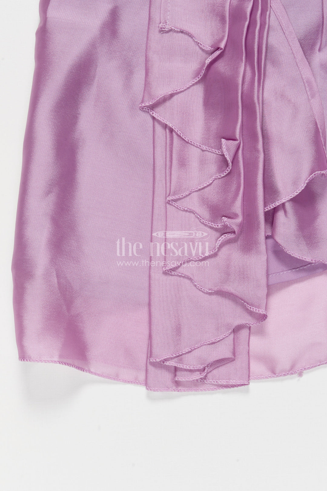 The Nesavu Girls Fancy Lehenga Baby Girl Lehenga for Weddings and First Birthday Celebrations Nesavu Nesavu baby girl lehenga georgette designer embroidery  ideal weddings birthdays