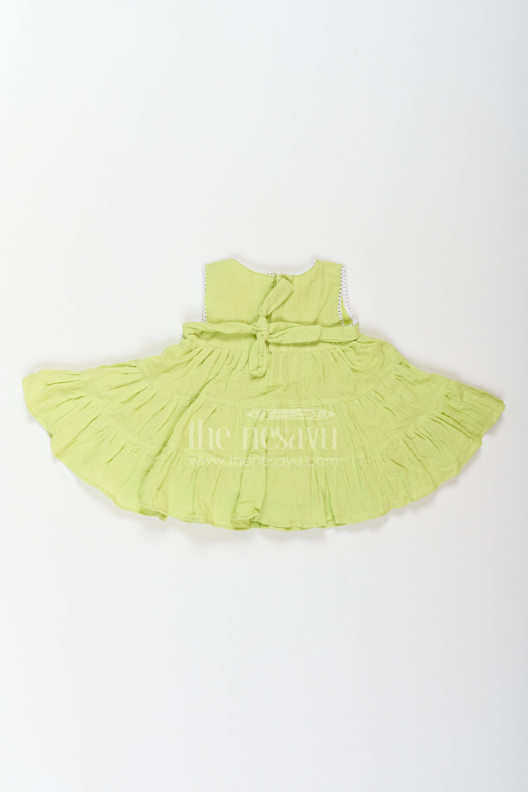 The Nesavu Baby Cotton Frocks Baby Girl Muslin Frock for Playtime Outings and Summer Celebrations Nesavu Nesavu Baby Girl Muslin Frock For Playtime Summer Outings Family Gatherings And Casual Celebrations