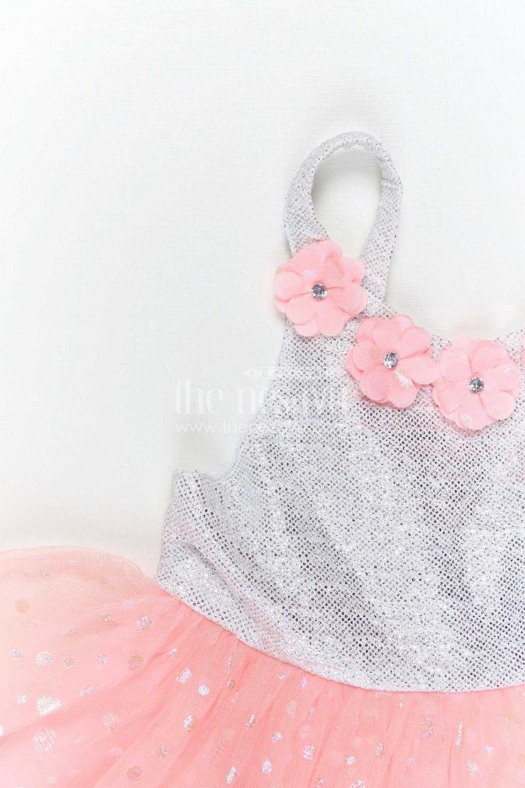 The Nesavu Girls Fancy Party Frock Baby Girl Party Frock for Birthdays and Events Nesavu Nesavu Baby Girl Party Frock For Birthdays And Celebrations With Shimmer Bodice And Soft Net Flare