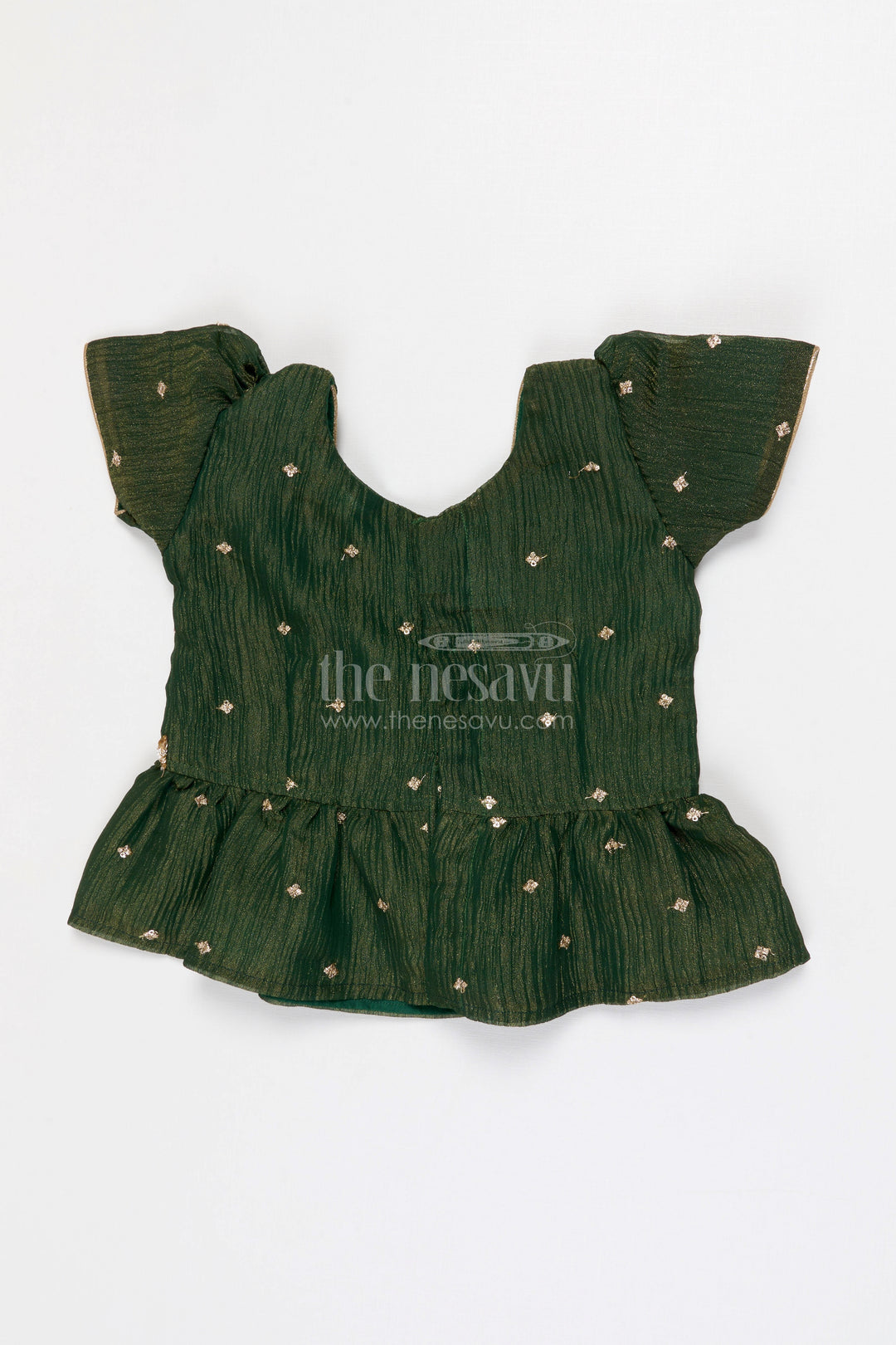 The Nesavu Pattu Pavadai Baby Girl Pattu Pavadai for Festive Celebrations and Weddings Nesavu Nesavu Baby Girl Pattu Pavadai Semi Banaras Silk Dress For Weddings And Festivals