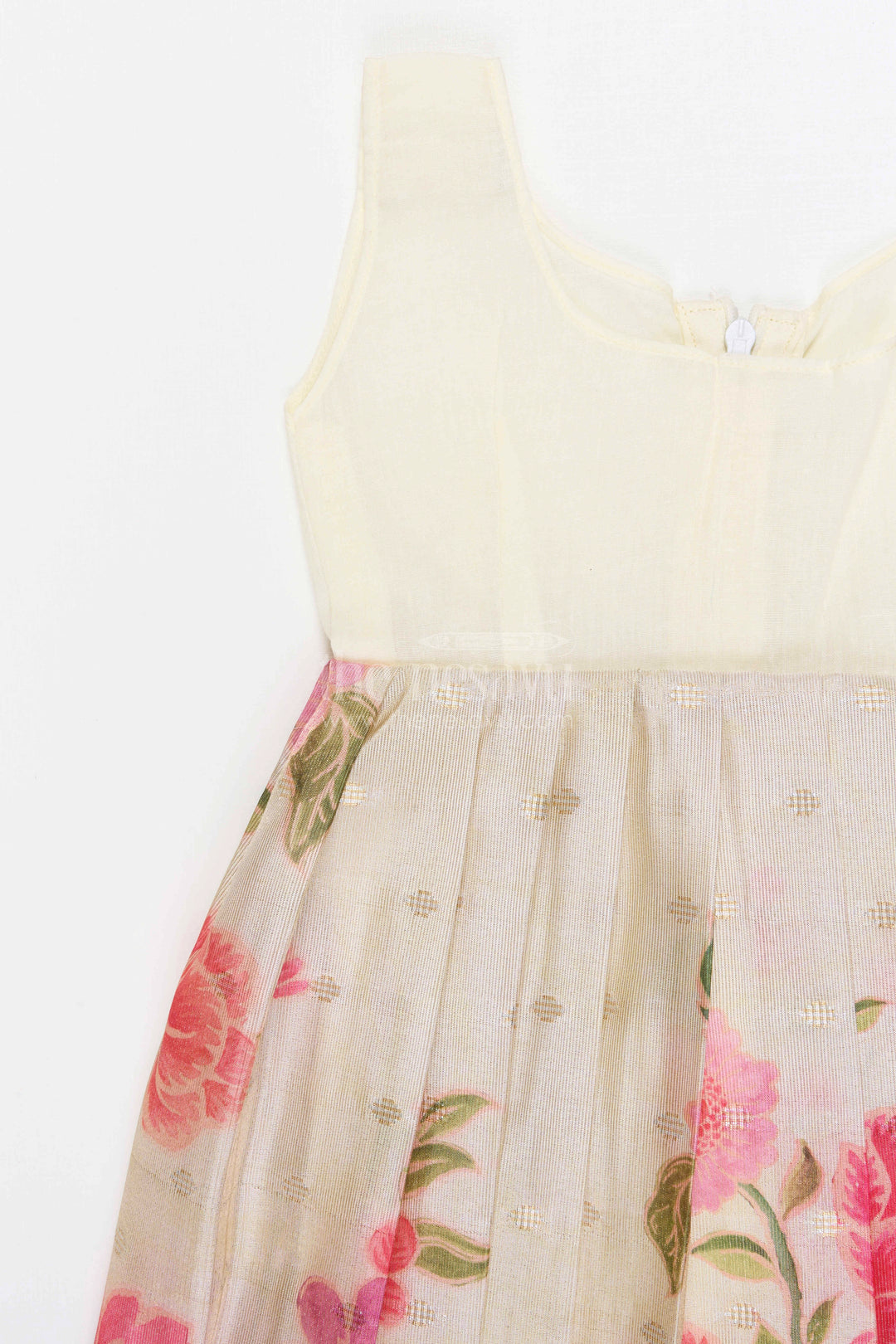 The Nesavu Pattu Pavadai Baby Girl Pattu Pavadai for Festive Occasions and Family Weddings Nesavu Nesavu Baby Girl Pattu Pavadai Semi Banaras Silk Dress For Weddings And Festivals