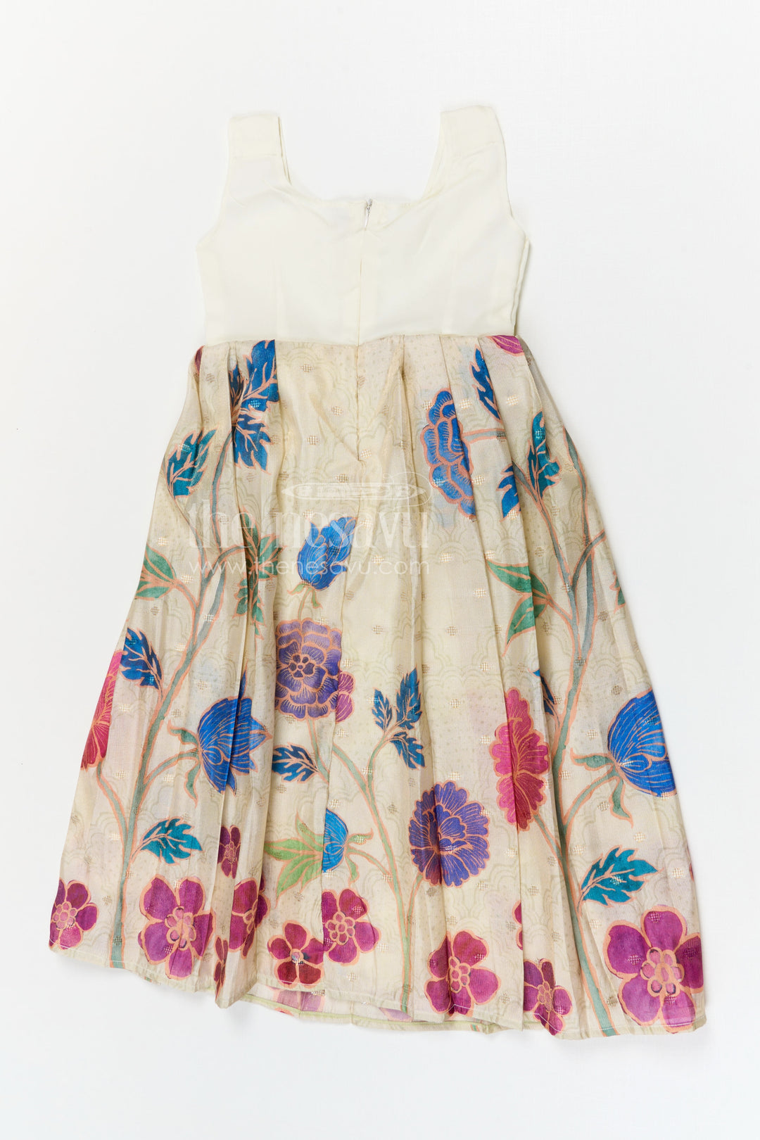 The Nesavu Pattu Pavadai Baby Girl Pattu Pavadai for Festive Occasions and Traditional Wear Nesavu Nesavu baby girl pattu pavadai for festive occasions with semi banaras silk and digital print traditional outfit