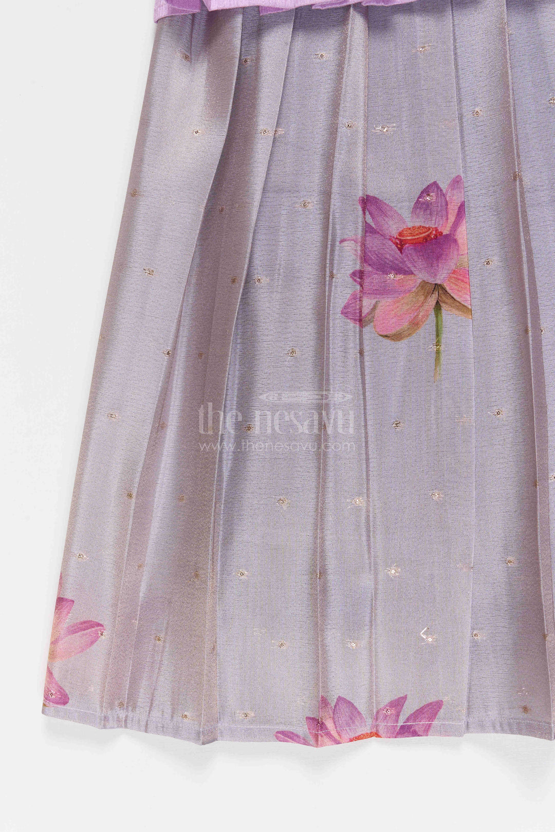 The Nesavu Pattu Pavadai Baby Girl Pattu Pavadai for Traditional Functions and Birthdays Nesavu Nesavu Baby Girl Pattu Pavadai Semi Banaras Silk Dress For Traditional Celebrations