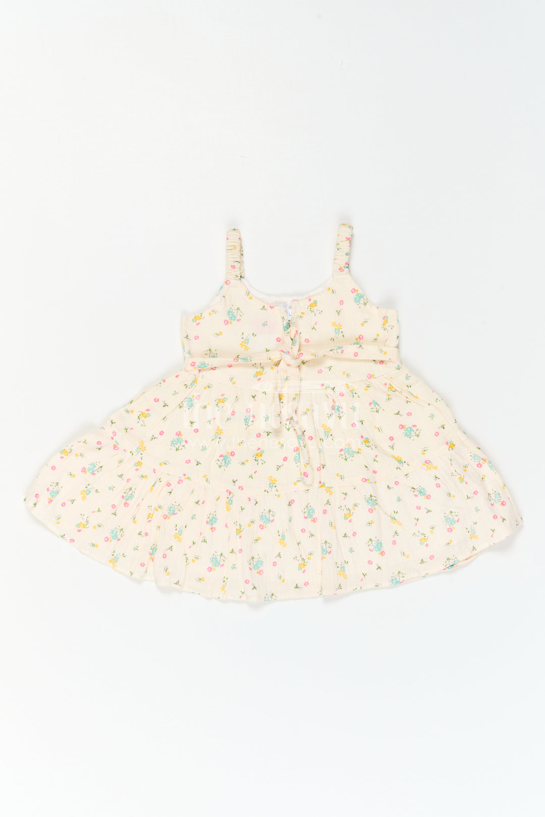 The Nesavu Baby Cotton Frocks Baby Girl Sundress for Garden Party Moments Nesavu Nesavu Baby Girl Sundress For Garden Party Moments With Muslin Cotton And Floral Print
