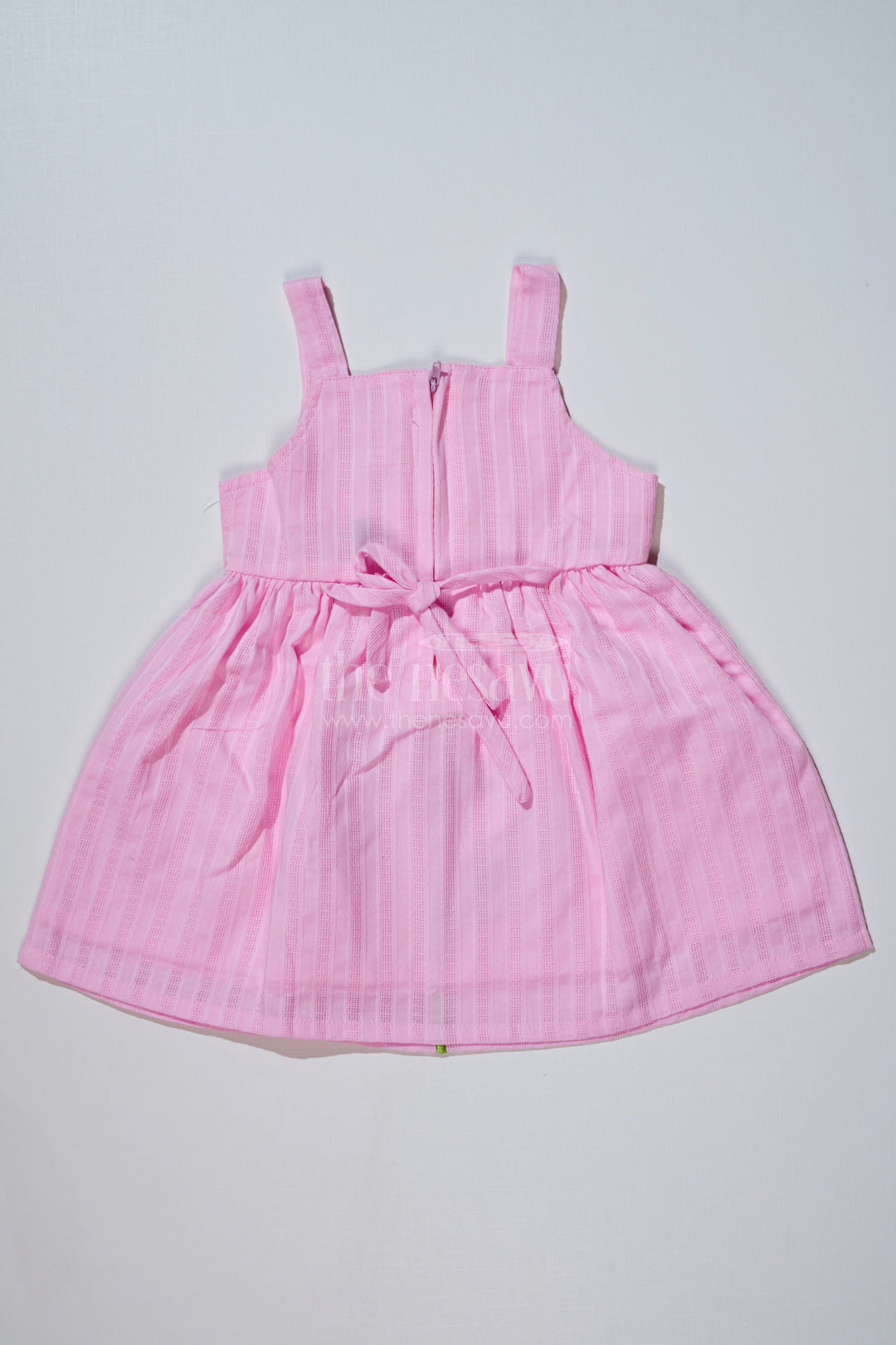 The Nesavu Baby Cotton Frocks Baby Girls Cotton Dress with Appliqué Embroidery and Floral Garden Design for Summer Wear Nesavu Nesavu Baby Girls Cotton Dress Appliqu Embroidery Floral Garden Design