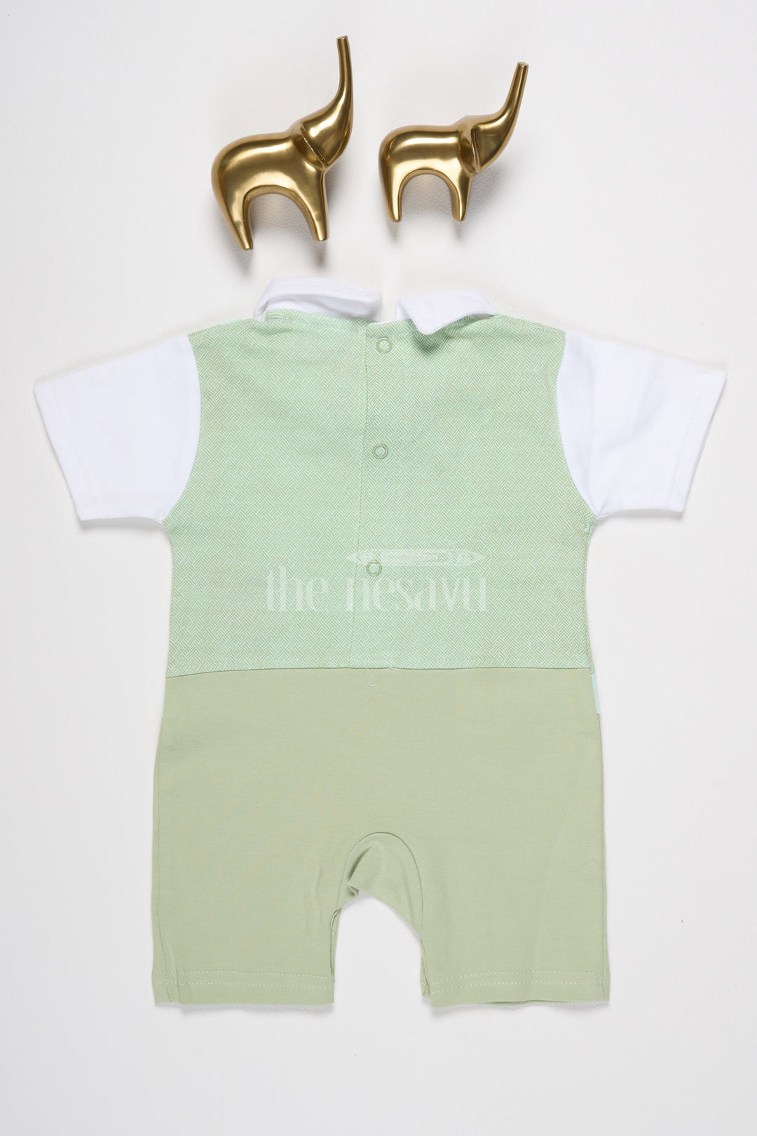 Nesavu Baby Olive Green Baby Romper Panda Applique Bow Tie Playdates Family Outings The Nesavu Nesavu Baby Olive Green Baby Romper Panda Applique Bow Tie Playdates Family Outings The Nesavu