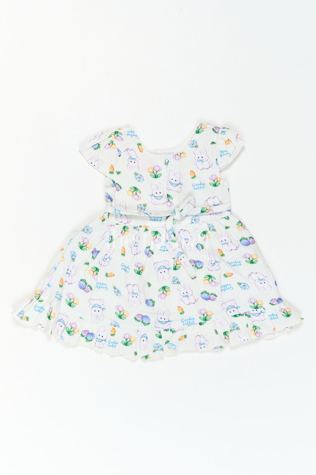 The Nesavu Baby Cotton Frocks Baby Printed Frock for Garden Playdates Nesavu Nesavu Baby Printed Frock For Garden Playdates With Muslin Cotton Comfort And Bunny Print