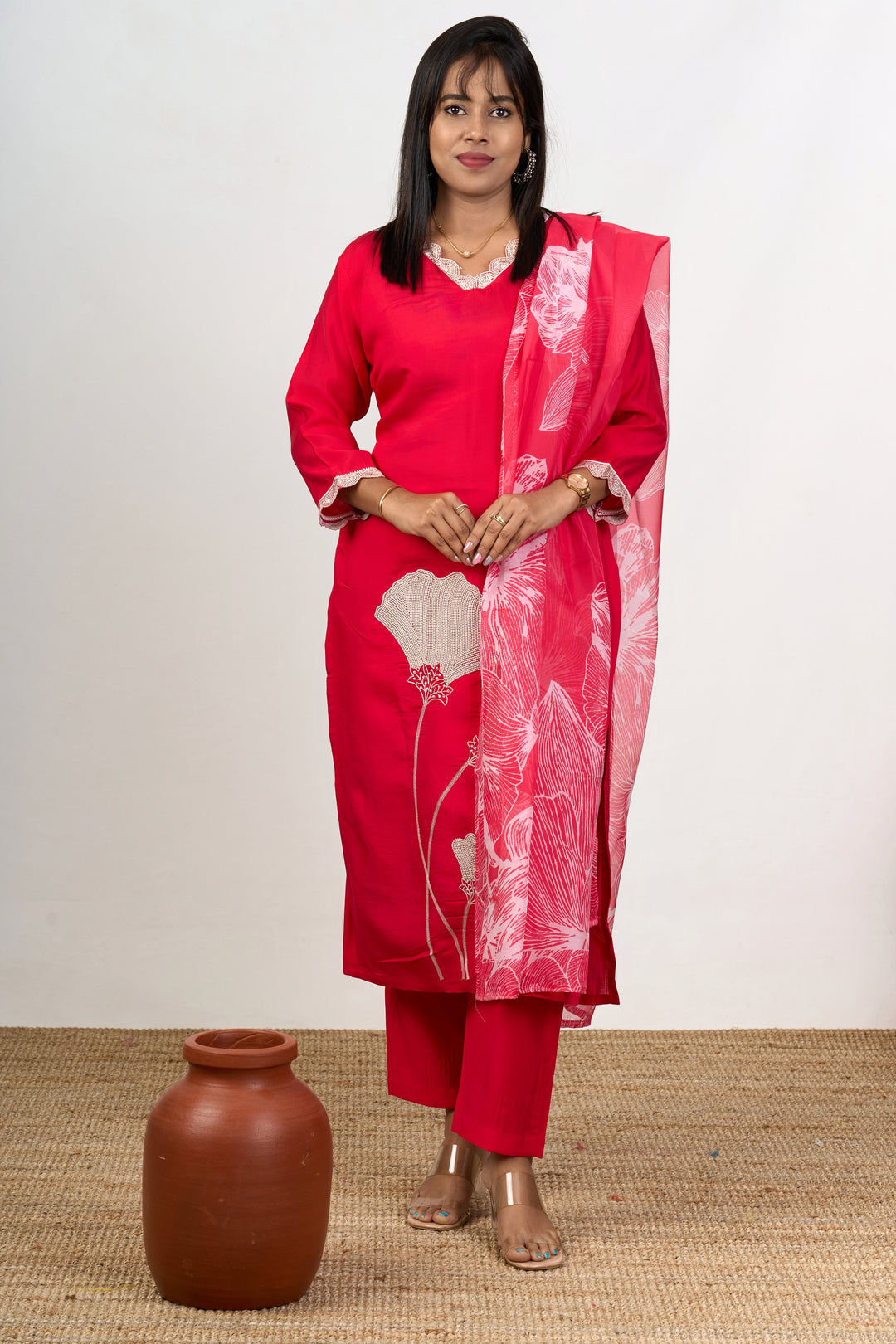 dupatta dresses for ladies Women Wear Bollywood Party Palazzo Kurta Dupatta Set Wedding Wear Heavy Dresses