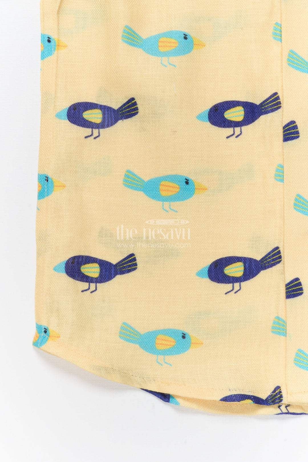 The Nesavu Boys Linen Shirt Boys Animal Print Linen Shirt for Casual Outings and Playdates Nesavu Nesavu boys animal print linen shirt playdates summer wear casual outings