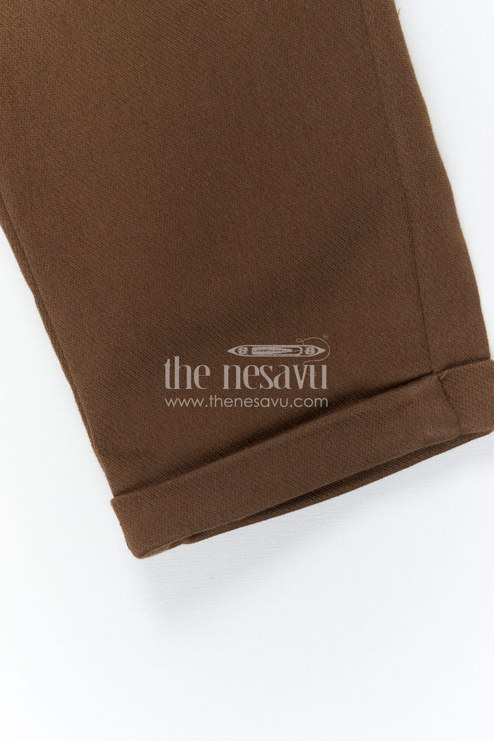 The Nesavu Boys Casual Set Boys Casual Outfit Set for Outings and Everyday Comfort Nesavu Nesavu Boys Casual Outfit Set For Everyday Outings In Soft Cotton Fabric With Comfortable Fit And Smart Styling