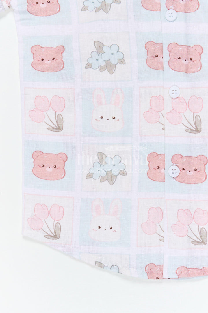 The Nesavu Boys Cotton Shirt Boys City Travel Print Cotton Shirt for Stylish Outings and Casual Events Nesavu Nesavu boys cotton city travel print shirt for casual outings school events and kids fashion