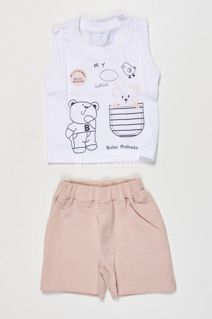 The Nesavu Boys Casual Set Boys Cotton Casual Set for Daily Play and Relaxed Dressing Nesavu Nesavu boys cotton casual outfit shirt pants daily wear relaxed play