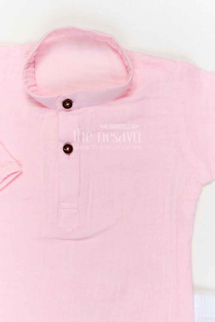 The Nesavu Boys Casual Set Boys Cotton Casual Set for Summer Outings and Everyday Comfort Nesavu Nesavu boys muslin cotton casual set for summer outings and everyday wear